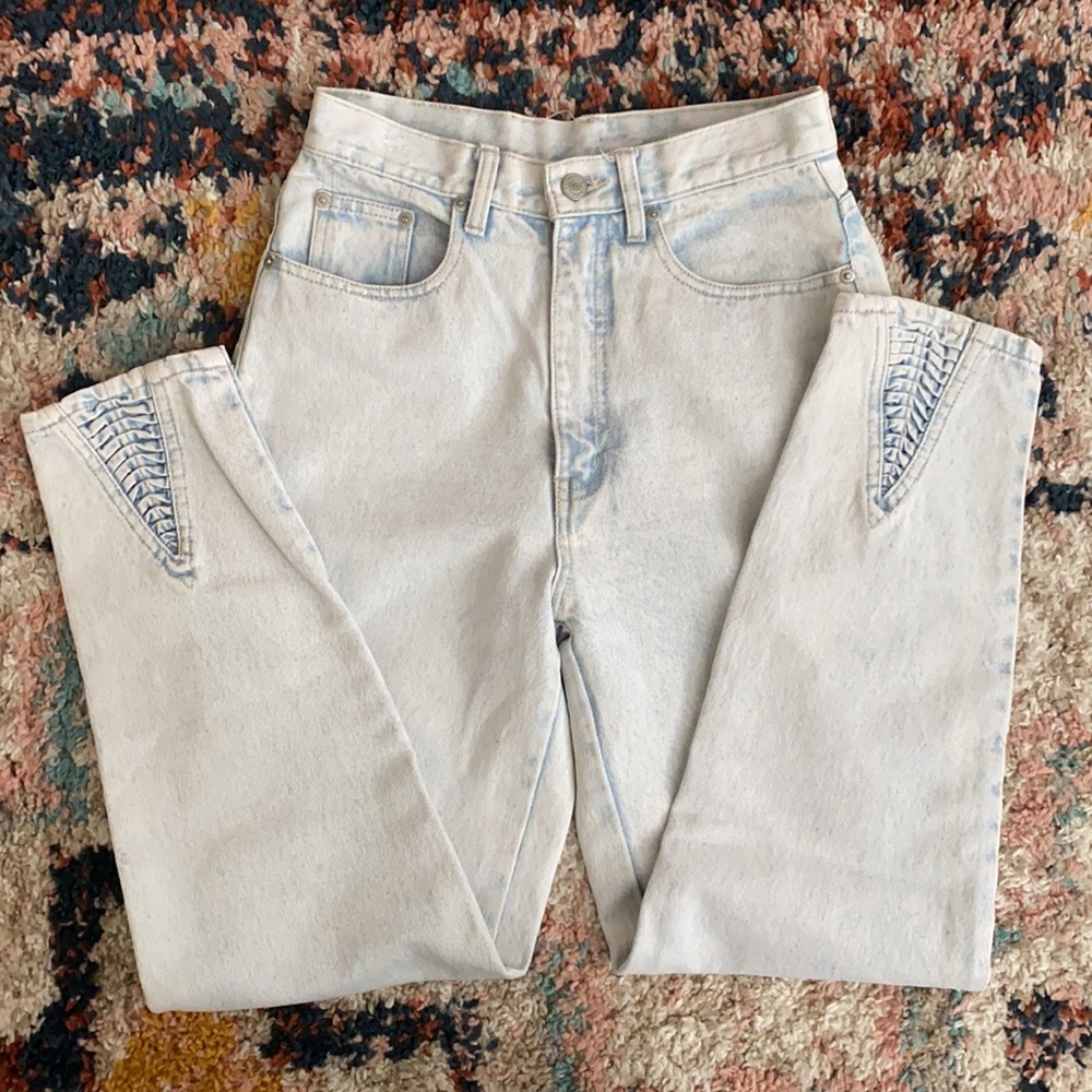 Vintage Jordache high waisted//straight leg jeans